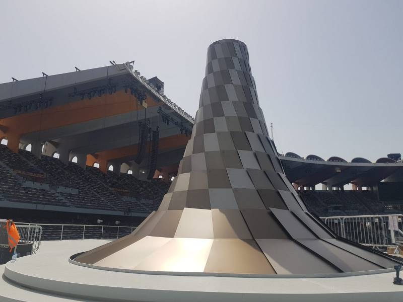 Olympic Cauldron, Abu Dhabi, 2019