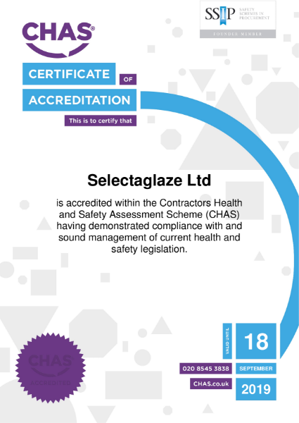 CHAS Certificate of Accreditation