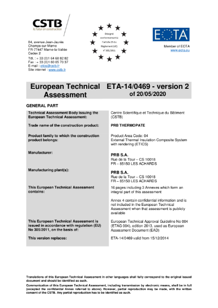 PRB EWI System ETA