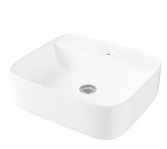 Layla Square Free Standing Washbasin 385mm - Countertop Washbasin