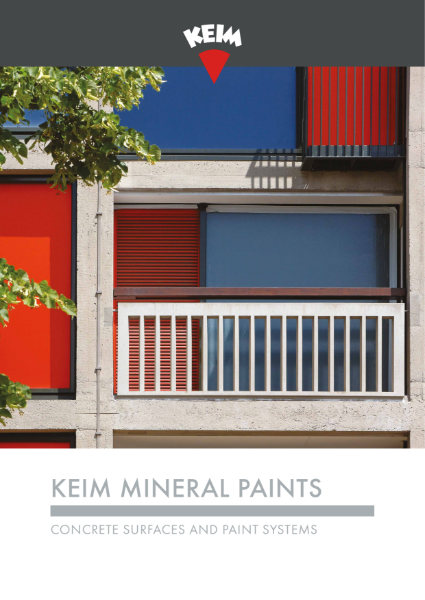 Keim Mineral Paints - Concrete Brochure