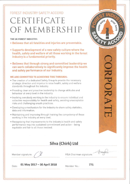 FSC Chain of Custody Certification - SILVA