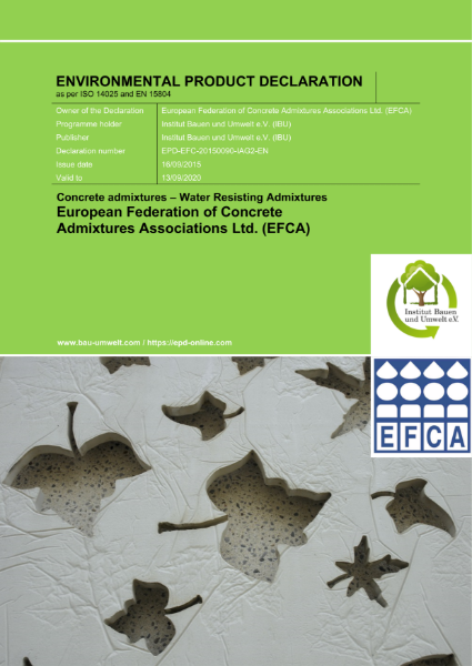 Environmental Product Declaration - EPD-EFC-20150090-IAG2-EN