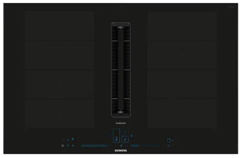 80 cm Venting Hobs with Integrated Extraction Unit 