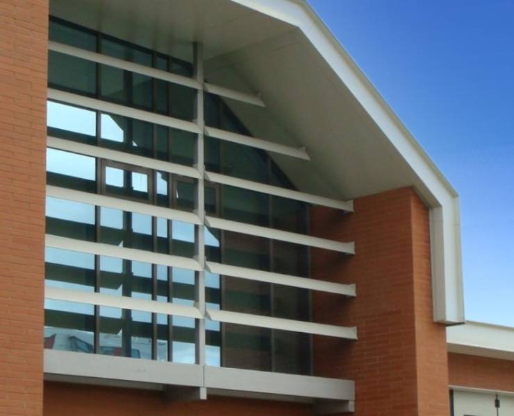 Aluminium Brise Soleil - Solar Shading: Shadex 260 Vertical Stack - Brise Soleil