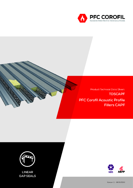 PFC Corofil Acoustic Profile Fillers CAPF