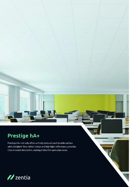 Prestige hA+ - Product Datasheet