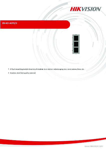 DS-KD-ACF3/S - Product Data Sheet