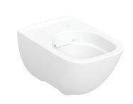 Geberit Selnova Square Premium Wall-Hung WC, Washdown, Shrouded, Rimfree - Wall-hung WC