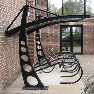 Bi Port™ Cycle Shelter - External Shelter