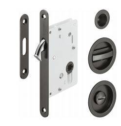 StarTec Sliding Door WC Lockset (HUKP-0103-50) - Door hookbolt 