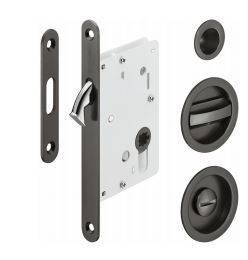 StarTec Sliding Door WC Lockset (HUKP-0103-50) - Door hookbolt 