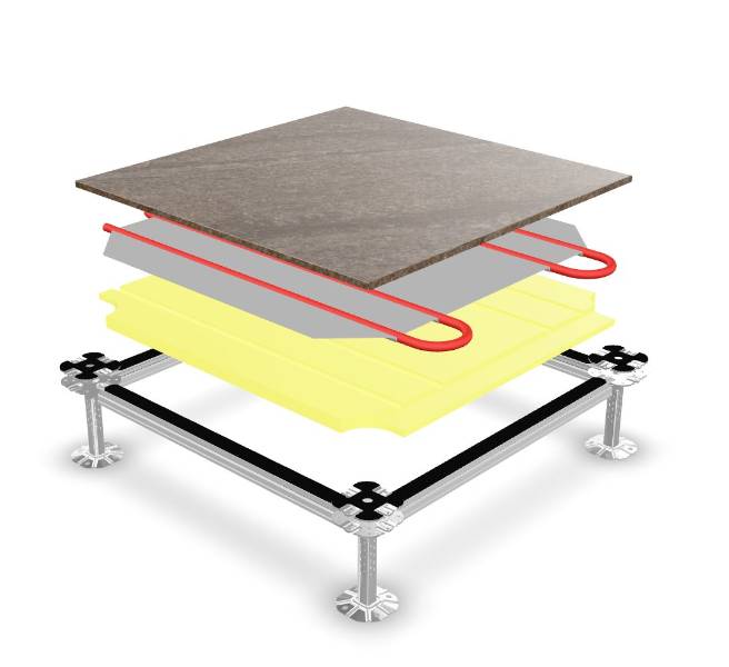 Nesite Diffuse - Raised Access Floor System
