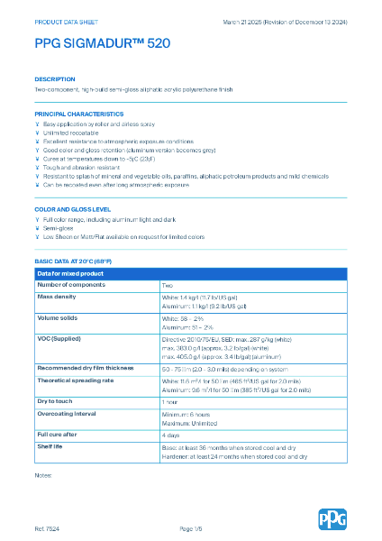 PPG SIGMADUR™ 520