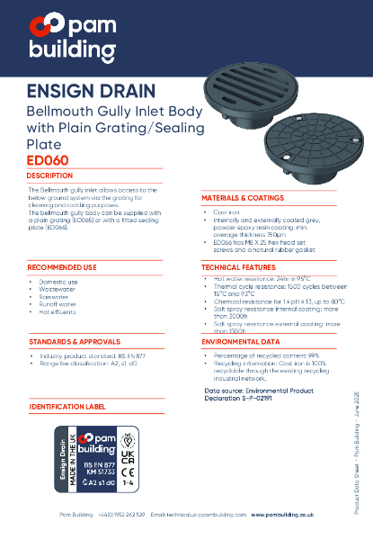 ED060 - Bellmouth Gully