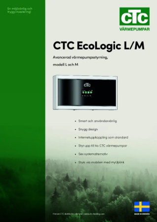 CTC EcoLogic L/M Produktblad