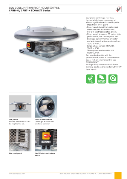 CRHB/T-N ECOWATT Catalogue