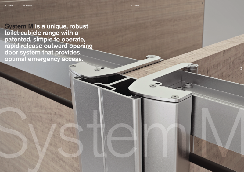 Brochure | System M Toilet Cubicles