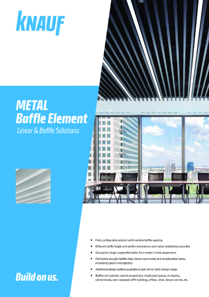 METAL Baffle Element