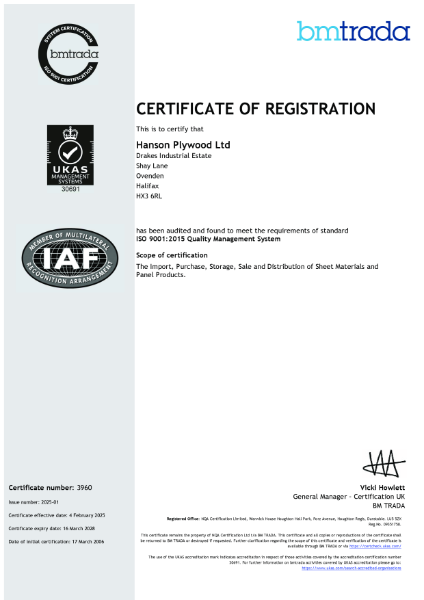 ISO 9001:2015 Quality Management System