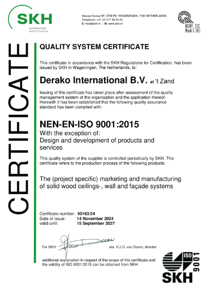 ISO 9001:2015 Certificate