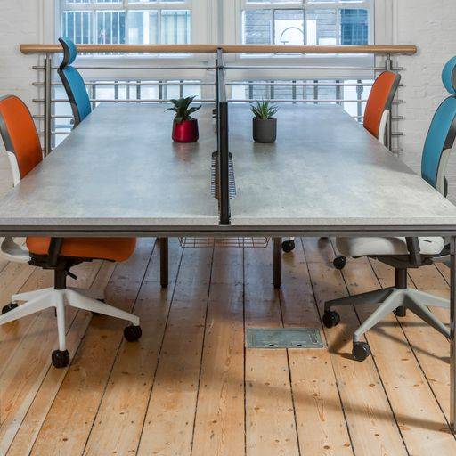 Mesa Plus Double Sided Rectangular Desking Gresham Office Furniture