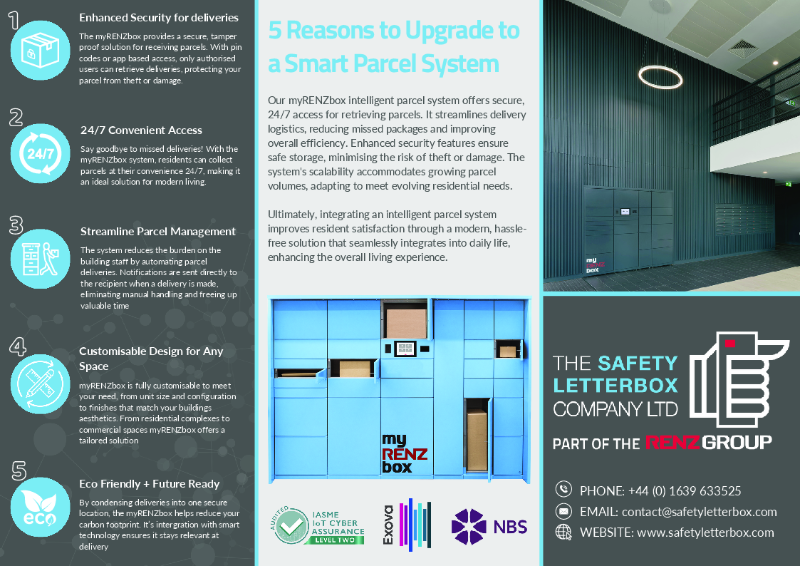 5 Reasons to upgrade to a smart parcel system