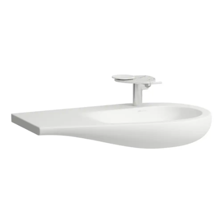 ILBAGNOALESSI - Heldekkende servant, hylle til venstre 900mm x 500mm x 165mm