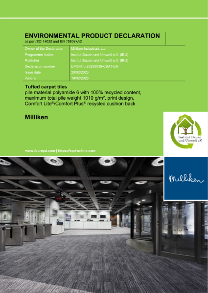 EPD Certificate - EPD-MIL-20230039-CBA1-EN 