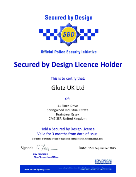 Secured by Design Licence Holder