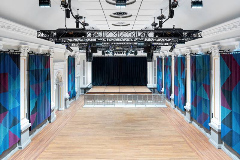 Comprehensive refurbishment of the Bristol Beacon Concert Hall, featuring acoustic solutions from Rockfon