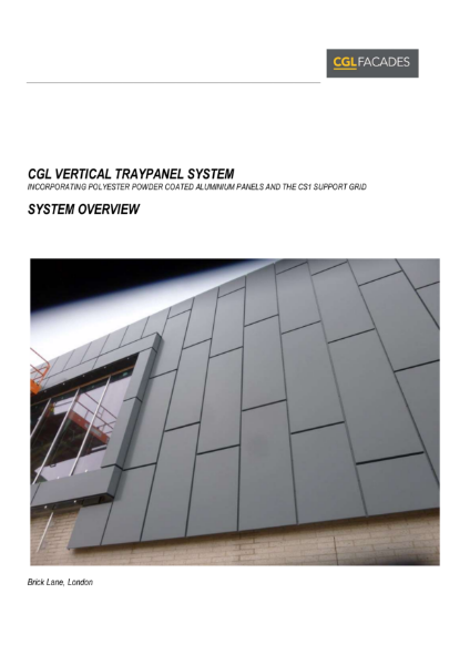 CGL Vertical Traypanel Systems Overview