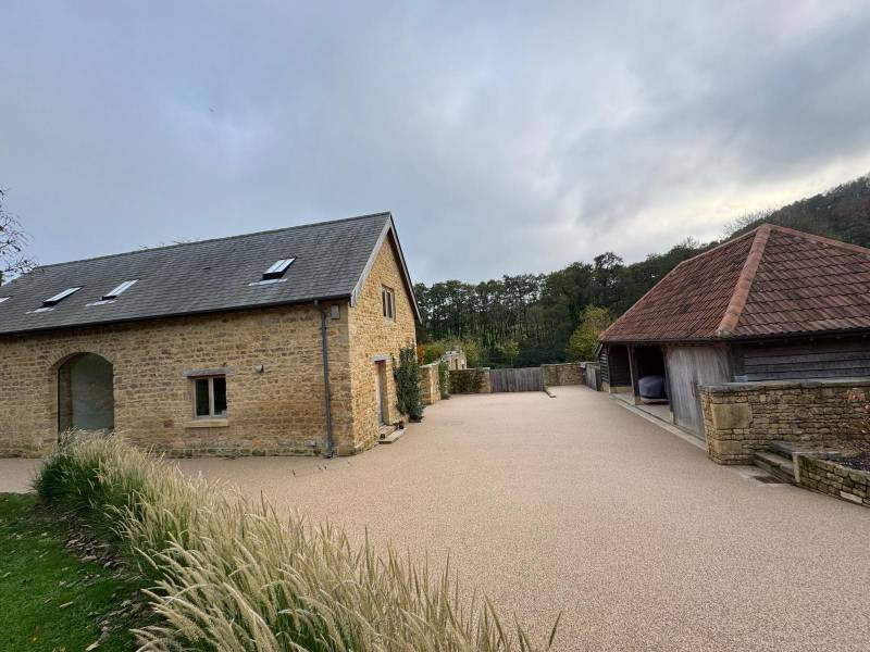 SureSet enhance the farm’s access roads in Bridport