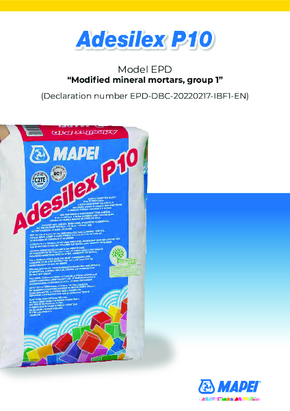 Adesilex P10 EPD