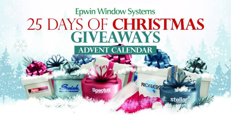 Christmas advent giveaways from Epwin Window Systems