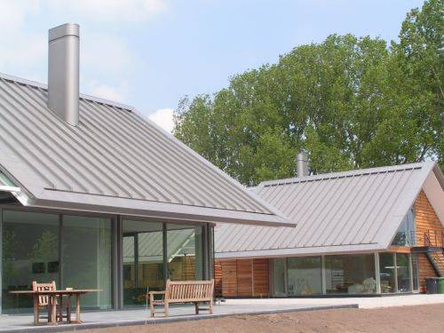 NedZink Zinc Traditional Fully Supported Batten Roll Roof And Facade Cladding