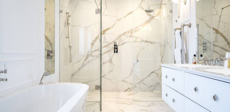 Calacatta Oro Joy Bathroom