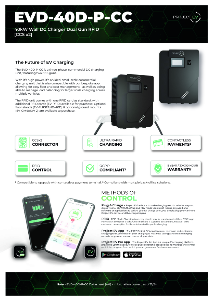 EVD-40D-P-CC Datasheet