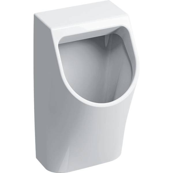 Smyle urinal, inlet from the rear, outlet to the rear