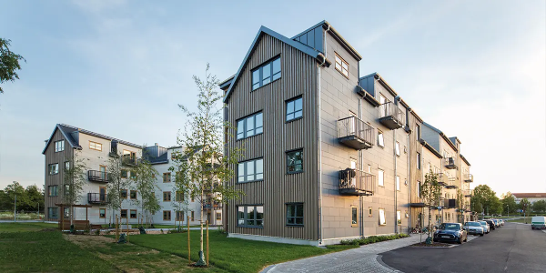 Brannsikre fasader med fibersementplater