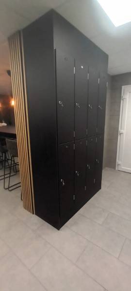 Laminate Lockers at Caribbean Blinds in Sudbury