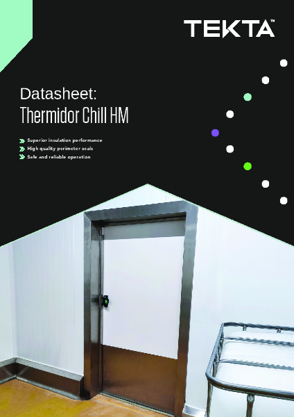 Datasheet - Thermidor Chill Hinged