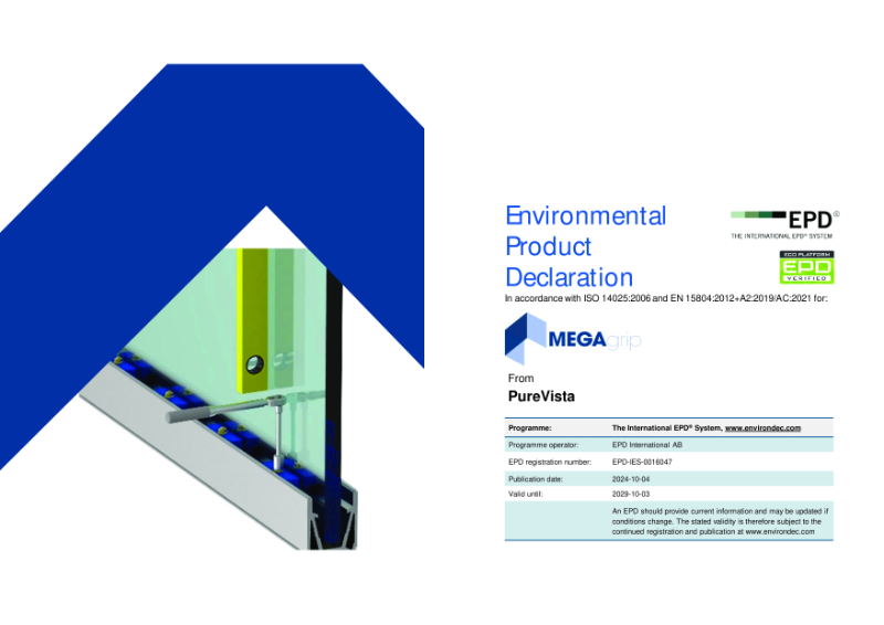 EPD Certificate for MEGAGrip