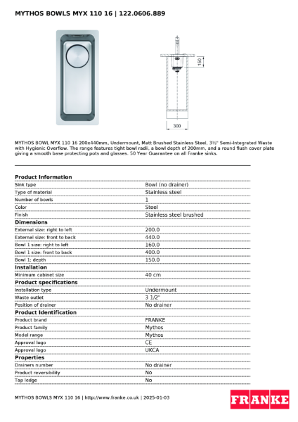 Product Sheet 122.0606.889