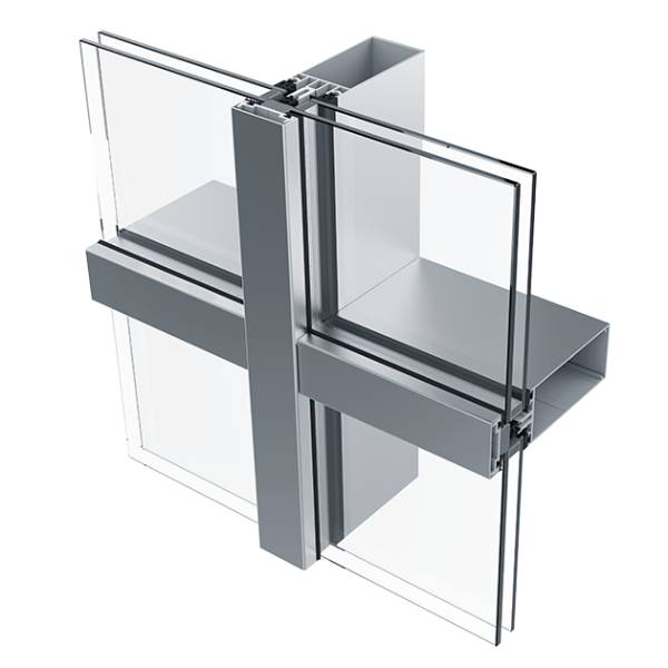 AluK SL50 / SG50 Stick Curtain Wall System - Stick Curtain Wall Façade System