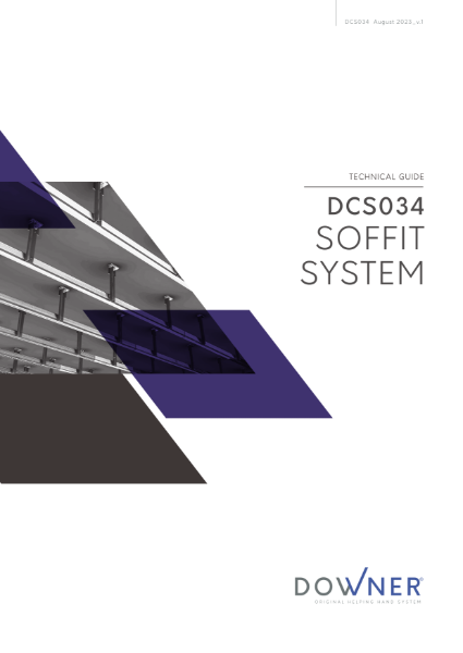 Downer DCS034 Soffit Framing System Technical Guide