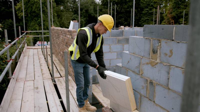 Eurowall+ provides perfect cavity insulation solution for 5 bedroom detached family home at Warlingham, Surrey