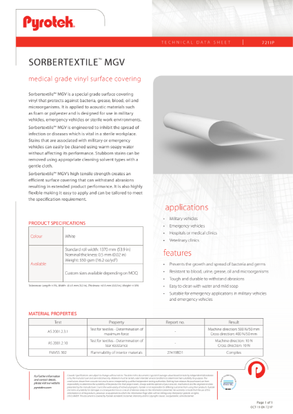 Sorbertextile™ MGV