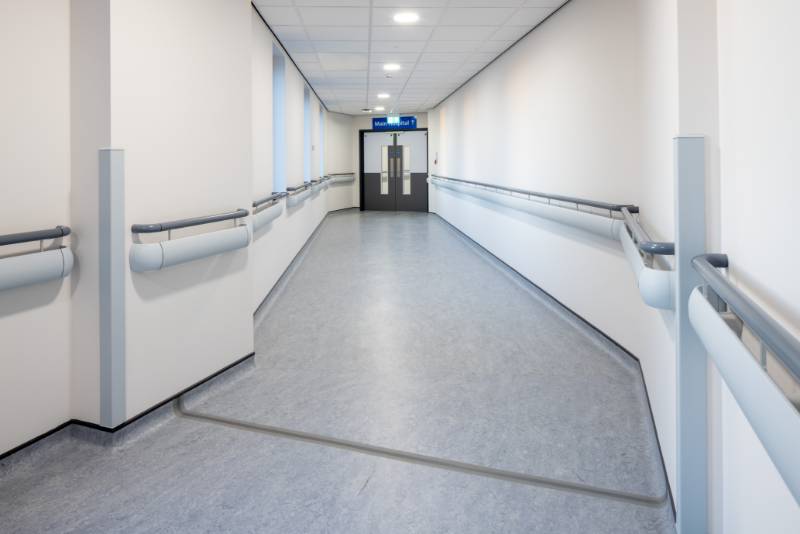 Wall Protection - Countess of Chester Hospital