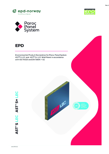 EPD - AST S LEC and AST S+ LEC